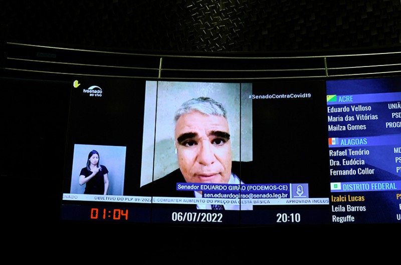 Girão comemora debate sobre “ativismo judicial”