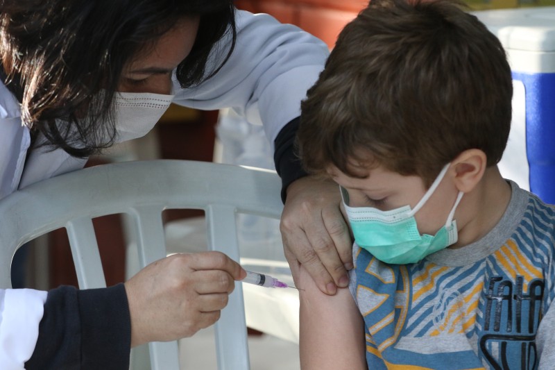 Covid-19: seis capitais começaram a vacinar crianças de 3 a 5 anos