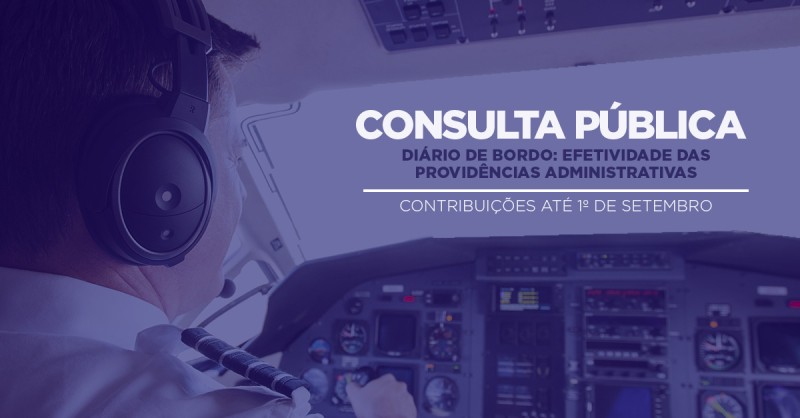 Proposta que atualiza normativo do Diário de Bordo entra em consulta pública