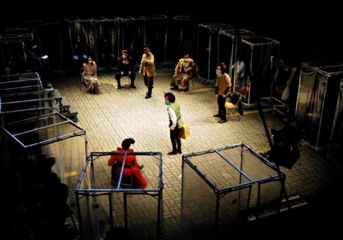 Espetáculo inspirado em obra de Oswald de Andrade faz ensaio aberto em São Paulo