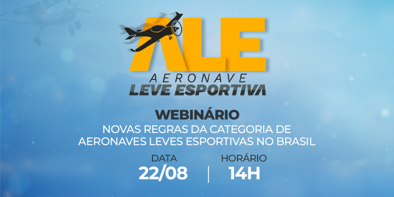 ANAC promove webinário sobre ALE no próximo dia 22/8
