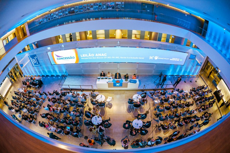 Leilão de aeroportos liderado por Congonhas gera R$ 2,72 bilhões em contribuição inicial
