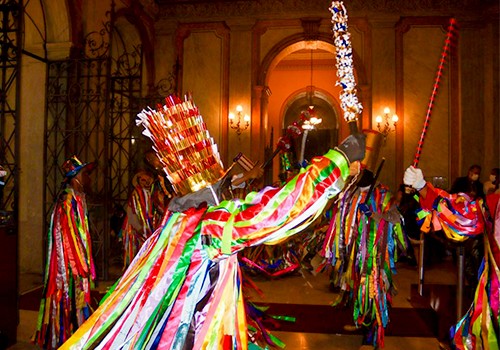 Grupo Caretagem de Paracatu, do Quilombo Família Amaro, de Minas Gerais. (Foto: divulgação)