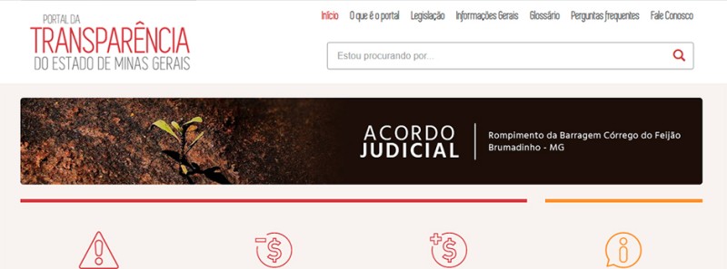 Governo de Minas divulga consulta do Acordo Judicial para reparação dos danos em Brumadinho