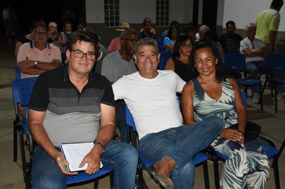 Reunião na comunidade da Estiva com os produtores rurais.