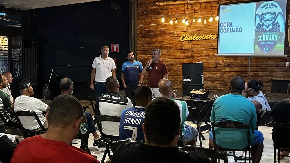 Segunda edição da Copa Corujão faz sorteio com 32 times confirmados