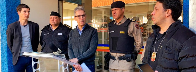 Governador se reúne com Forças de Segurança do Sul de Minas para discutir ações de combate à criminalidade