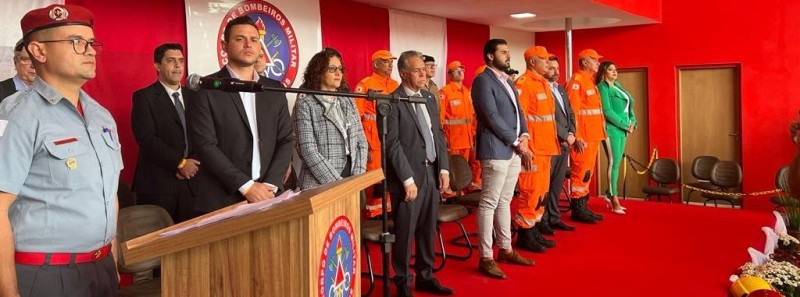 Corpo de Bombeiros inaugura Posto Avançado em São Gonçalo do Rio Abaixo
