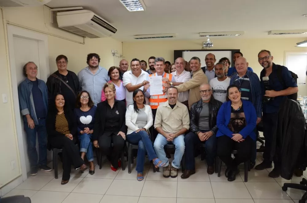 Assinatura da Lei de incentivo à Cultura - foto Bruno Faria