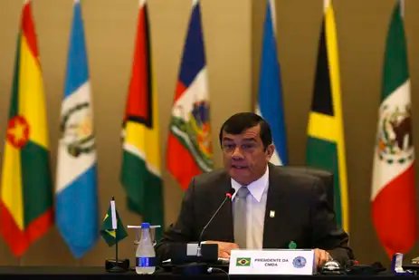 Ministro da Defesa, Paulo Sérgio Nogueira de Oliveira, abre oficialmente a 15ª Conferência de Ministros de Defesa das Américas -Antonio Cruz/Agência Brasil