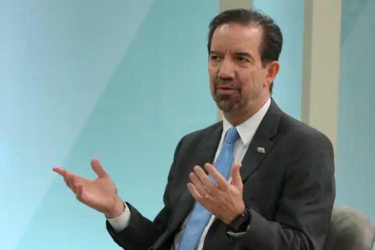 O presidente da Embrapa Celso Luiz Moretti é o entrevistado no programa Brasil em Pauta, da TV Brasil -Marcello Casal JrAgência Brasil