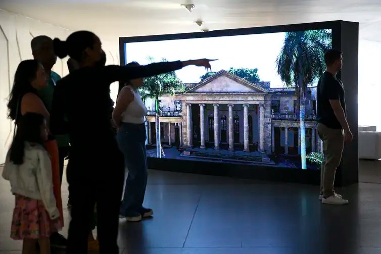 Exposição Brasil 200 anos: Percursos da Diplomacia Brasileira, no Palácio Itamaraty -José Cruz/Agência Brasil