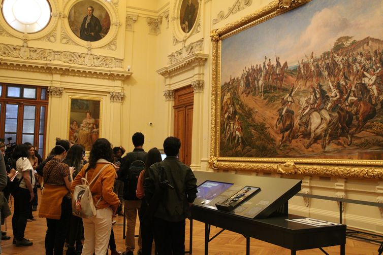 Quadro “Independência ou Morte!”, do pintor Pedro Américo -Rovena Rosa/Agência Brasil