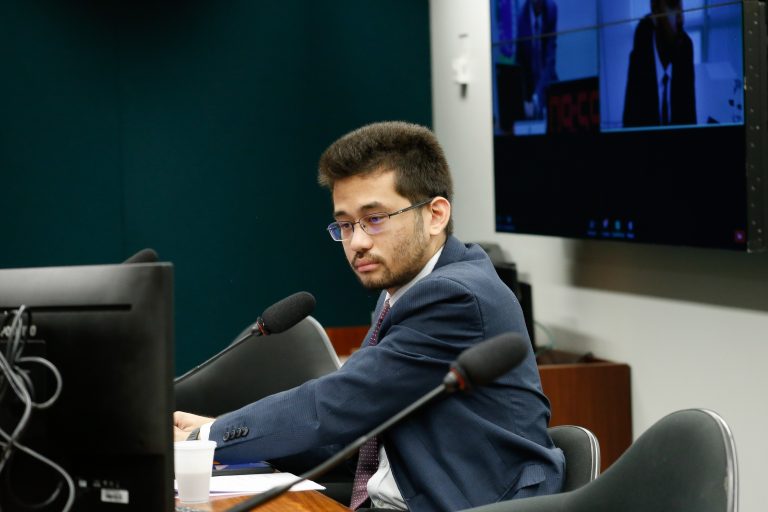 Deputado Kim Kataguiri, presidente da Comissão de Educação