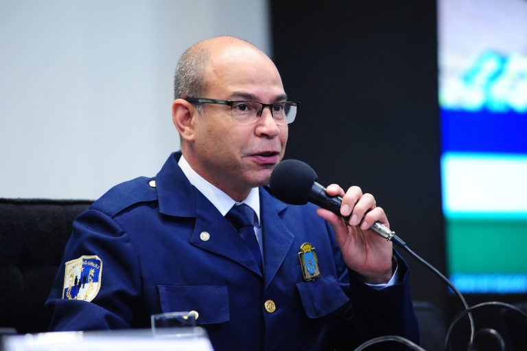 Deputado Jones Moura, que é guarda municipal no Rio de Janeiro