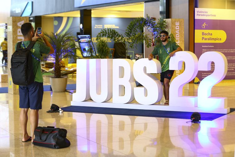 Cerca de 5 mil atletas estão em Brasília para os seis dias dos Jogos Universitários Brasileiros (JUBs). -Marcelo Camargo/Agência Brasil