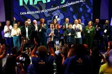Convenção nacional oficializou Pablo Marçal como candidato a presidente -Marcelo Camargo/Agência Brasil