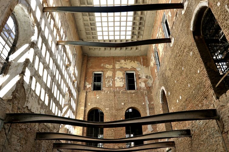 Parte interna do Museu Nacional recuperada após quatro anos do incêndio Tânia Rêgo/Agência Brasil